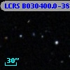 LCRS B030400.0-381826
