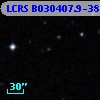 LCRS B030407.9-381856
