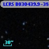 LCRS B030439.9-381709