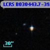 LCRS B030443.7-383047