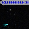 LCRS B030801.0-384909