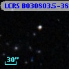 LCRS B030803.5-382919