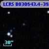 LCRS B030843.4-382117