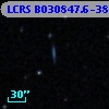 LCRS B030847.6-384555
