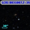 LCRS B031007.7-382057