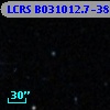 LCRS B031012.7-382727