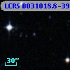 LCRS B031018.8-390524