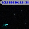 LCRS B031019.8-383102