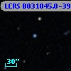 LCRS B031045.0-390155