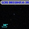 LCRS B031047.4-382707