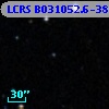 LCRS B031052.6-384804