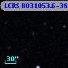 LCRS B031053.6-382226