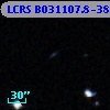 LCRS B031107.8-384318