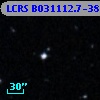 LCRS B031112.7-382612