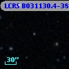 LCRS B031130.4-382937