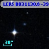 LCRS B031130.8-390939