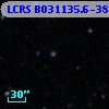 LCRS B031135.6-383014