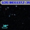 LCRS B031137.7-383441