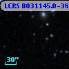 LCRS B031145.0-383353