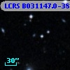 LCRS B031147.0-382727