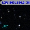 LCRS B031150.0-382537