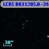 LCRS B031205.0-382250