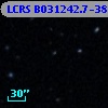 LCRS B031242.7-383757