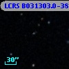 LCRS B031303.0-384924