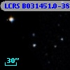 LCRS B031451.0-383010