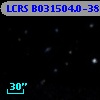 LCRS B031504.0-382631