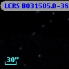 LCRS B031505.0-382729
