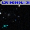 LCRS B030804.4-382955
