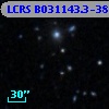 LCRS B031143.3-383334