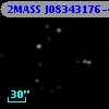 2MASS J08343176-4325160