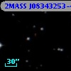 2MASS J08343253-4324539