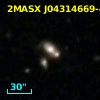 2MASX J04314669-4549593