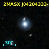 2MASX J04204333-4610306