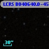 LCRS B040640.0-453951