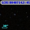 LCRS B040714.3-451700