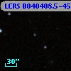 LCRS B040408.5-453326
