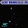 LCRS B040511.1-451844