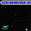 LCRS B040549.0-450412