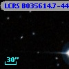 LCRS B035614.7-445200