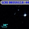 LCRS B035812.8-445534