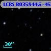 LCRS B035844.5-453829