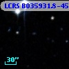 LCRS B035931.8-450038