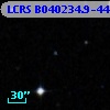 LCRS B040234.9-445733