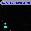 LCRS B040246.4-452155