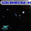 LCRS B040320.0-444942