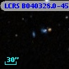 LCRS B040328.0-453058